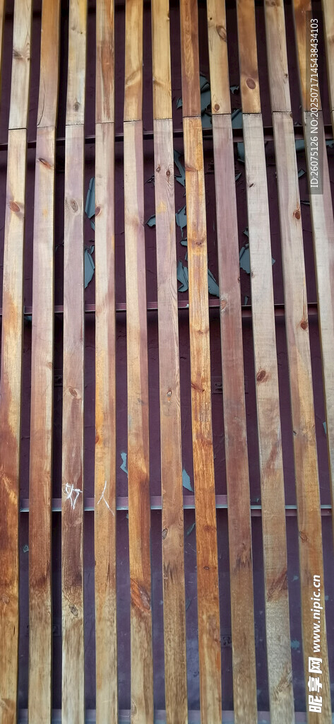 复古竹制纹理背景墙