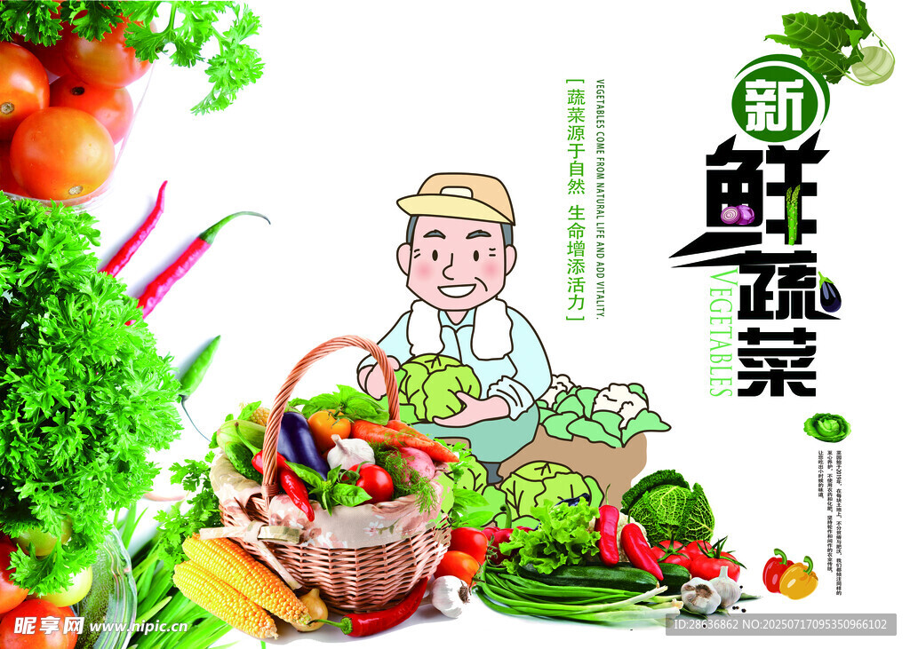 田园鲜蔬