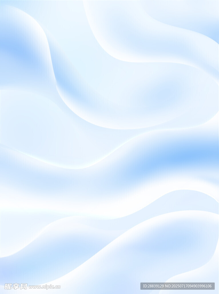 淡蓝色流动波纹背景图