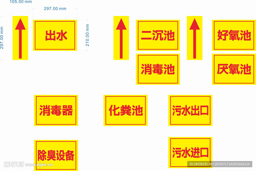 化粪池标签