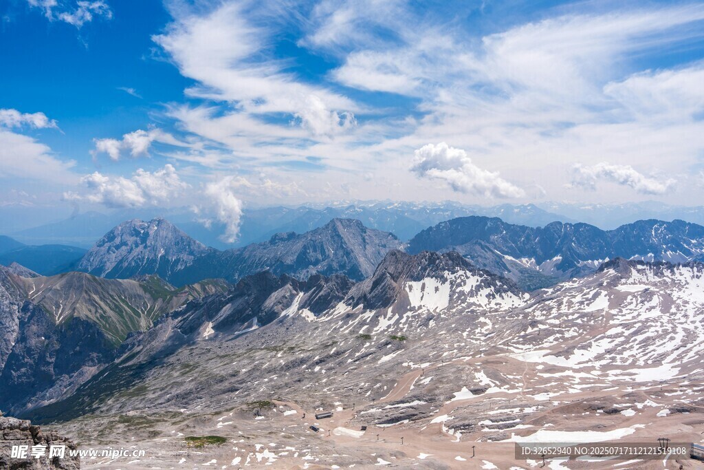 壮丽雪山美景
