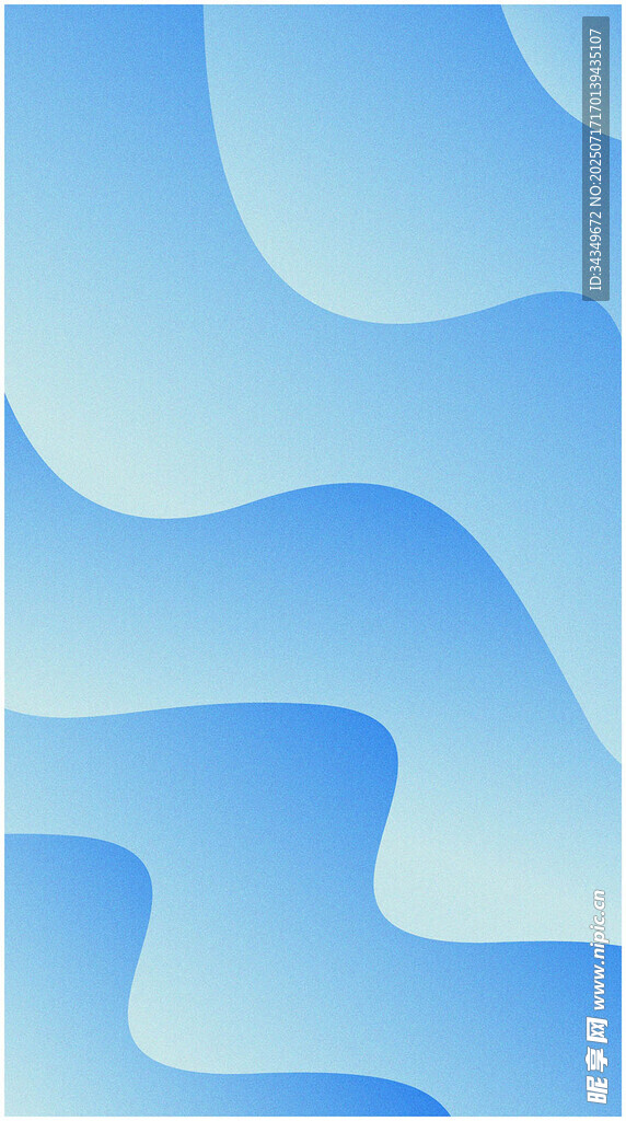 蓝色波浪背景