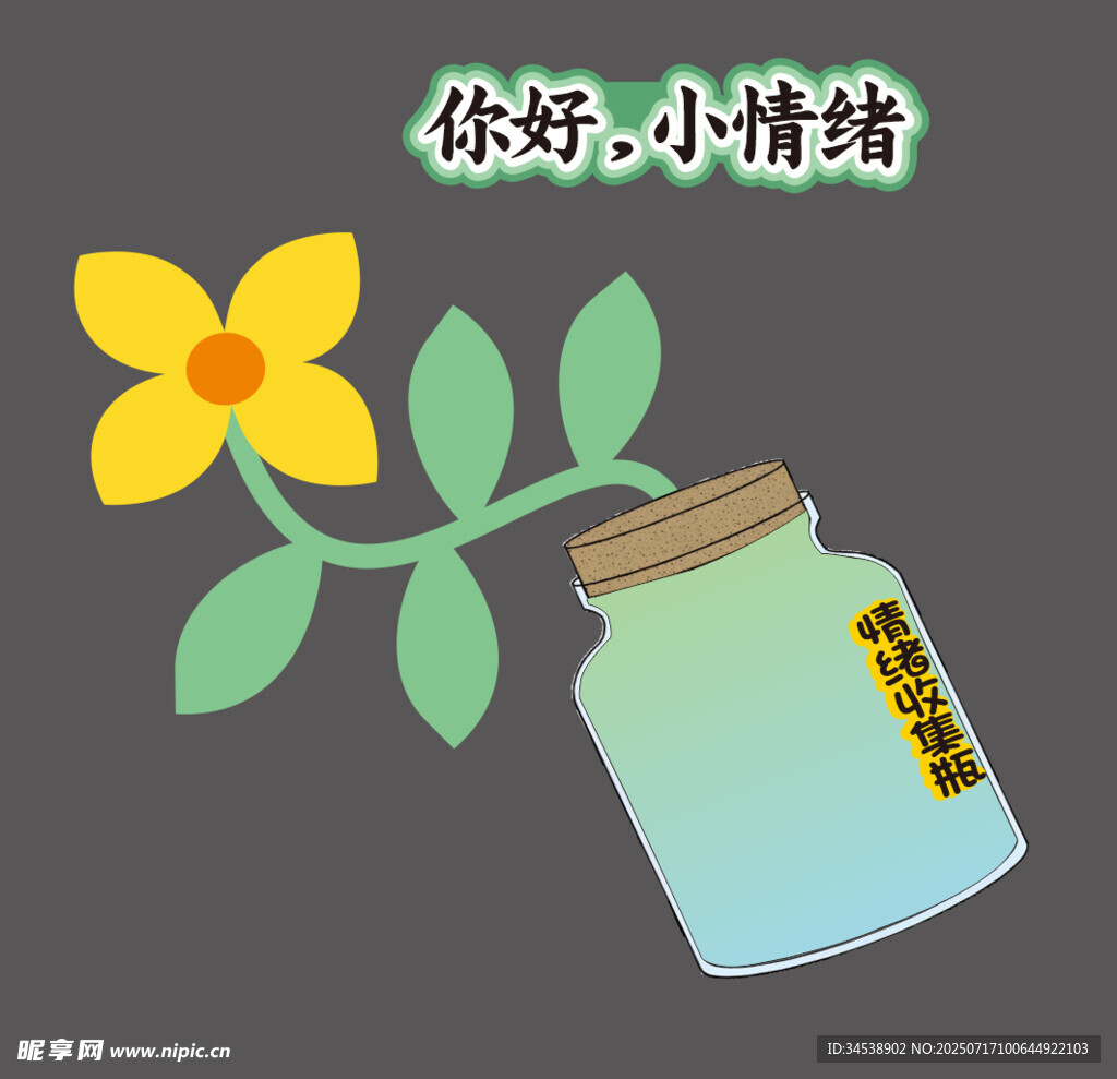 情绪板书