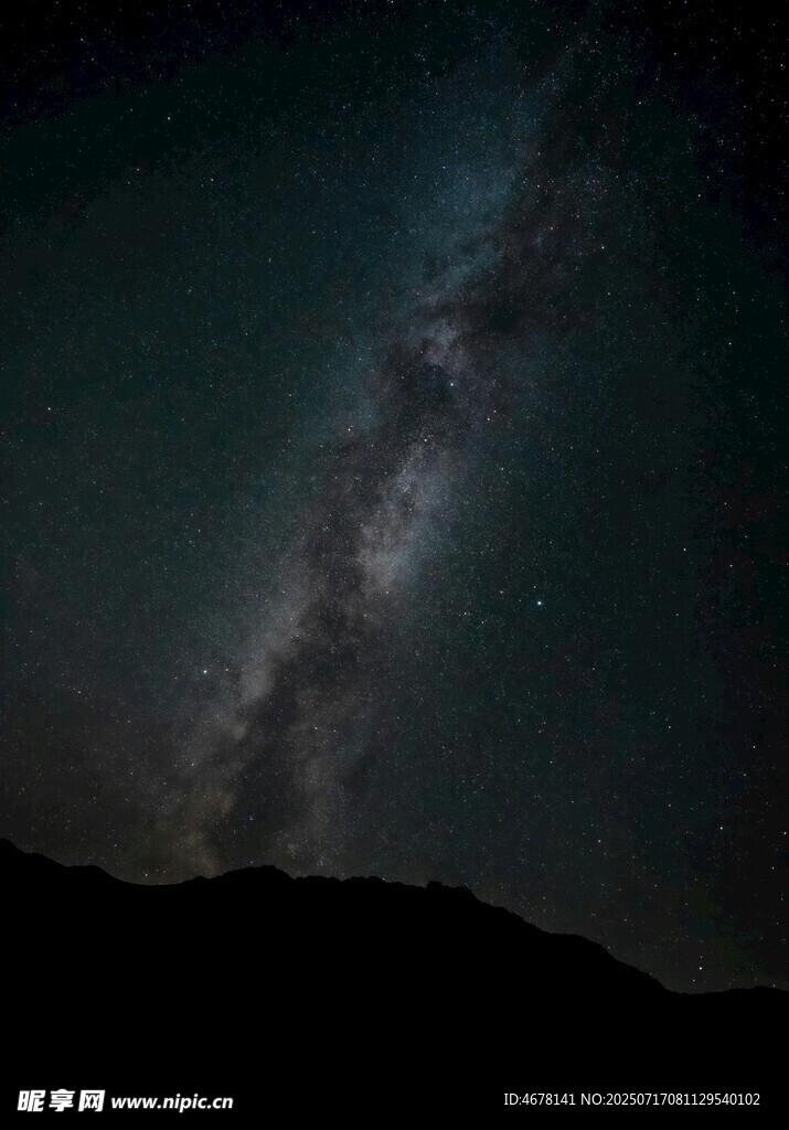 夜空下的璀璨星河