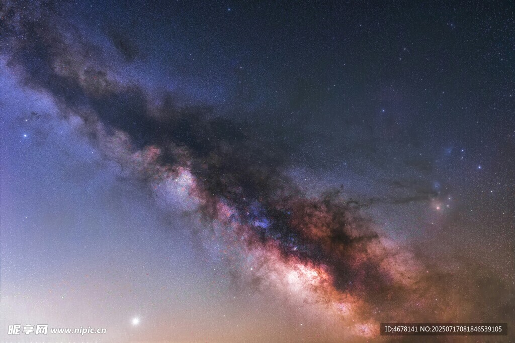 璀璨星河夜空美景