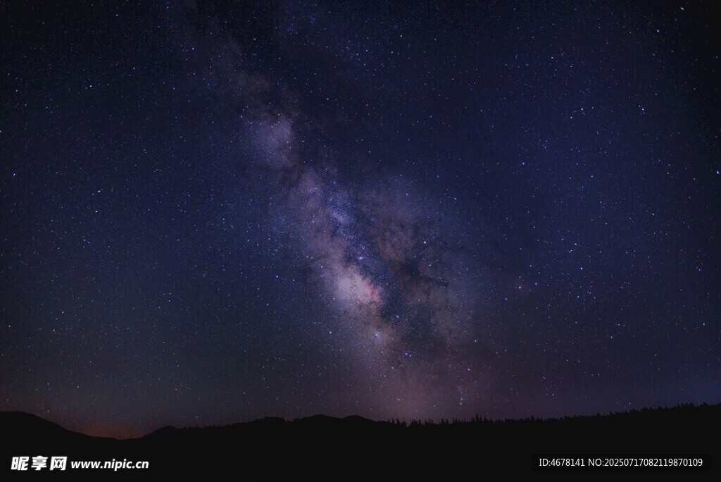 夜空下的璀璨星河