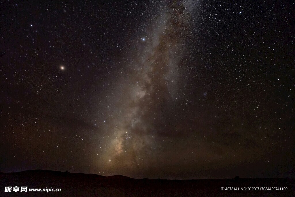 璀璨星空下的壮丽银河