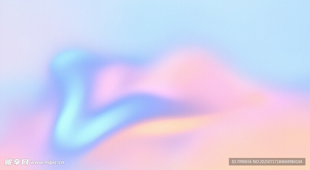 梦幻渐变流体艺术    