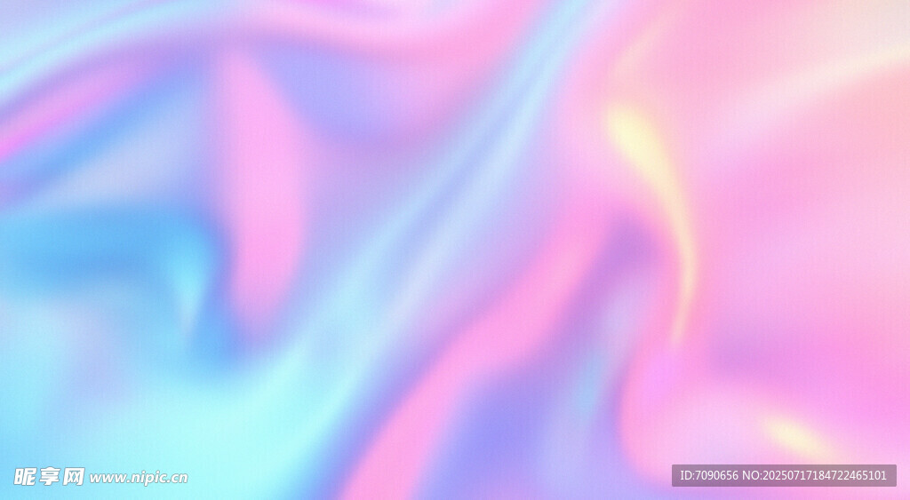 梦幻渐变流体艺术    
