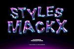 炫彩立体文字Styles 