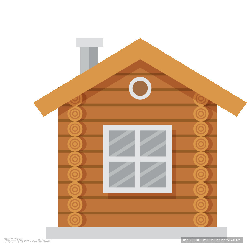 木质小屋图标