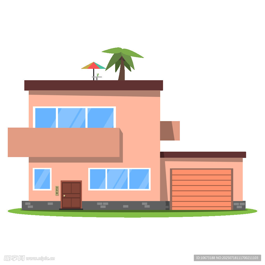 现代风格两层住宅