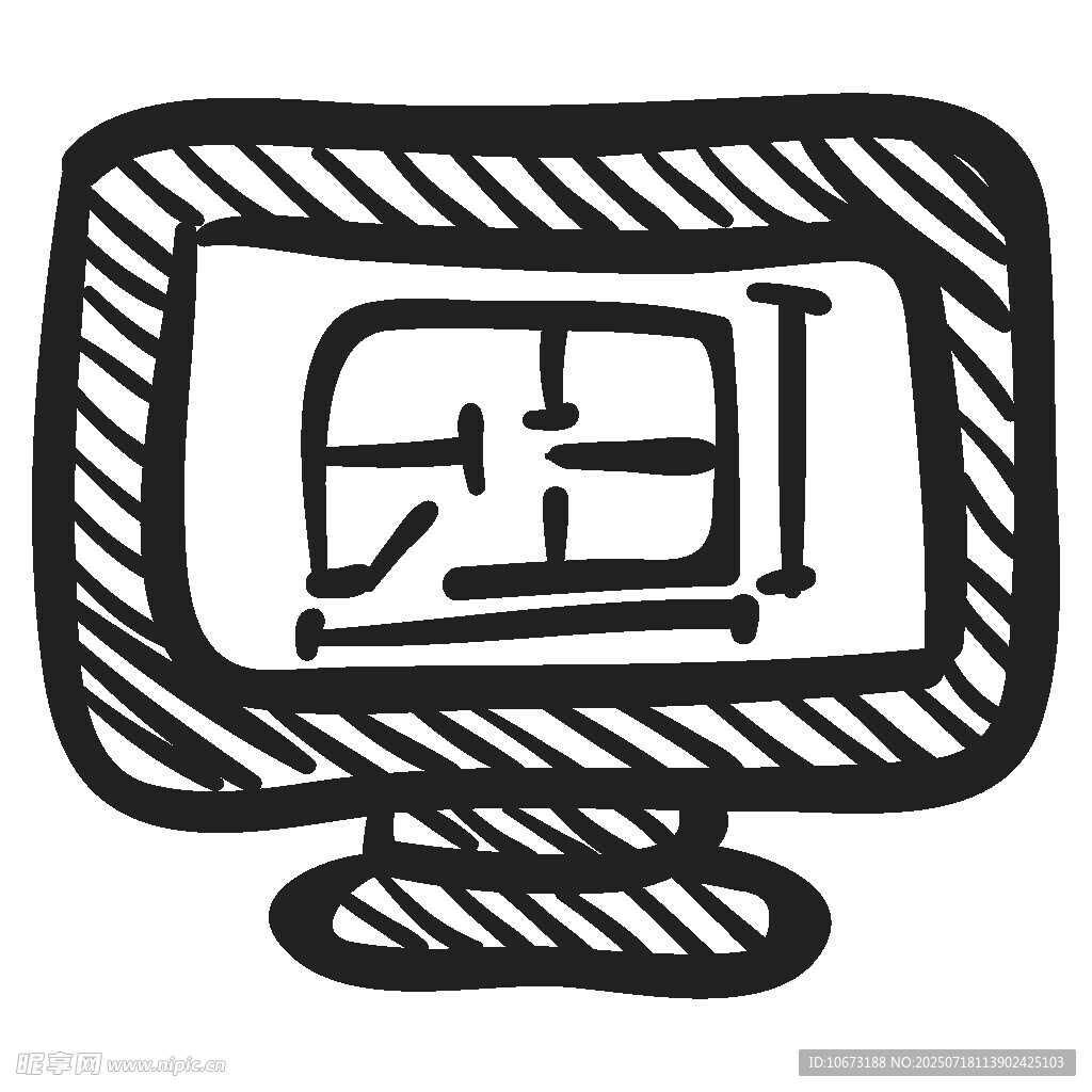 电脑屏幕上的建筑设计图