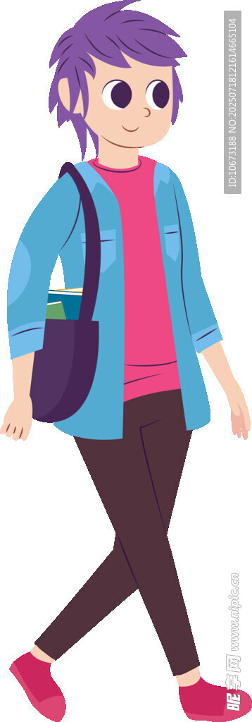 时尚出行女孩