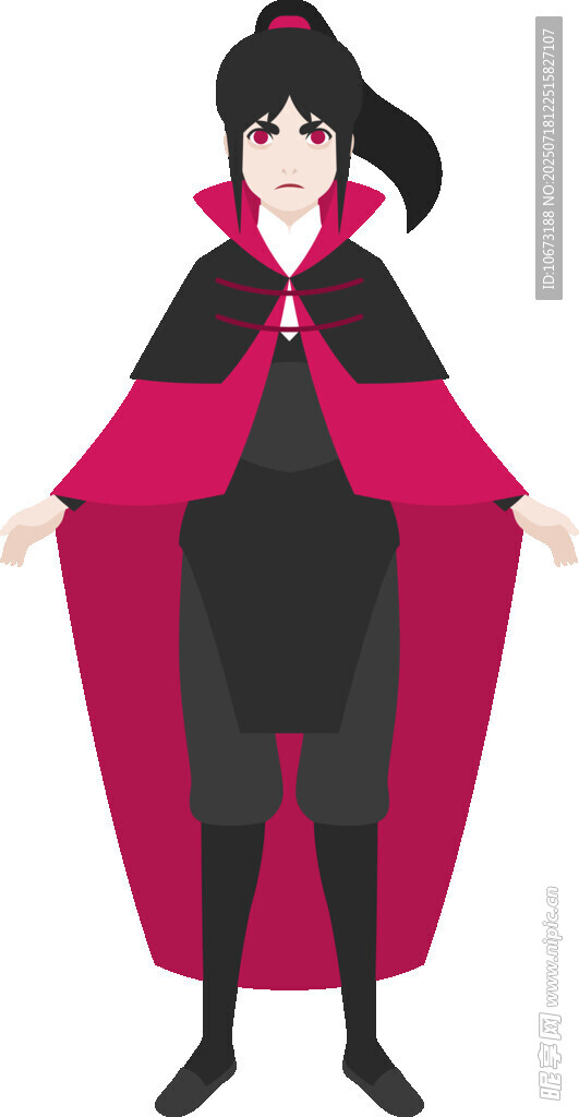 女扮吸血鬼造型展示