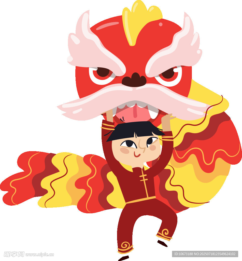 舞狮少年