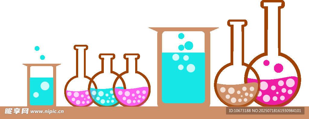 多彩化学实验仪器展示