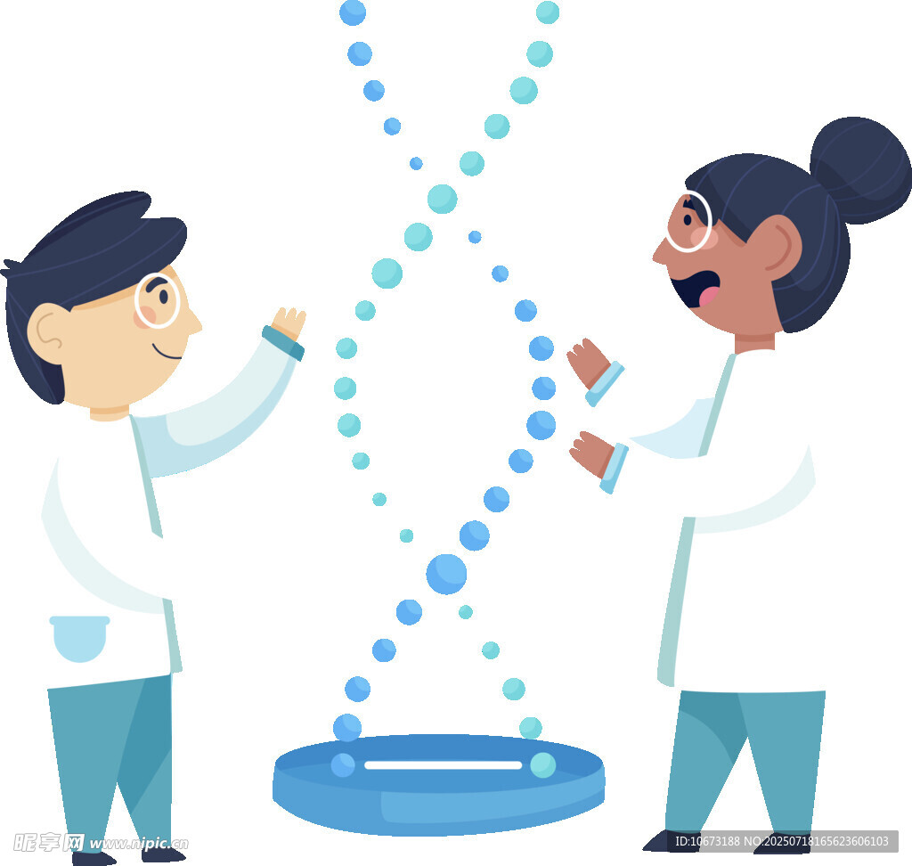 科学家研究DNA结构