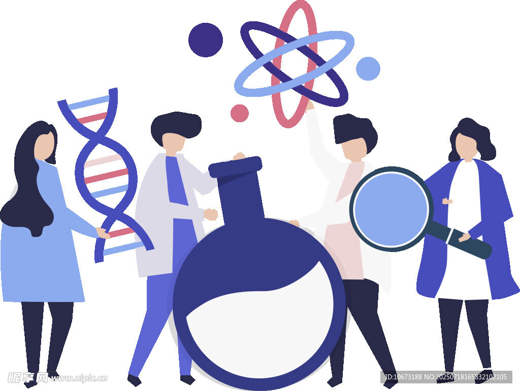 科研人员进行科学实验