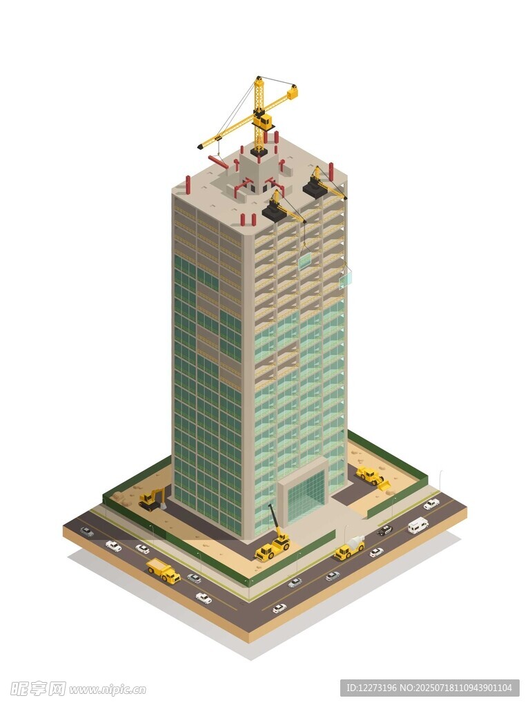 摩天大楼建筑模型