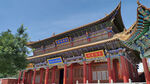 中式古建筑庙宇景观