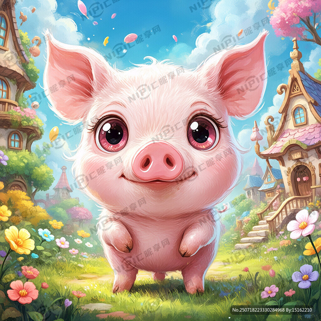 可爱小猪猪