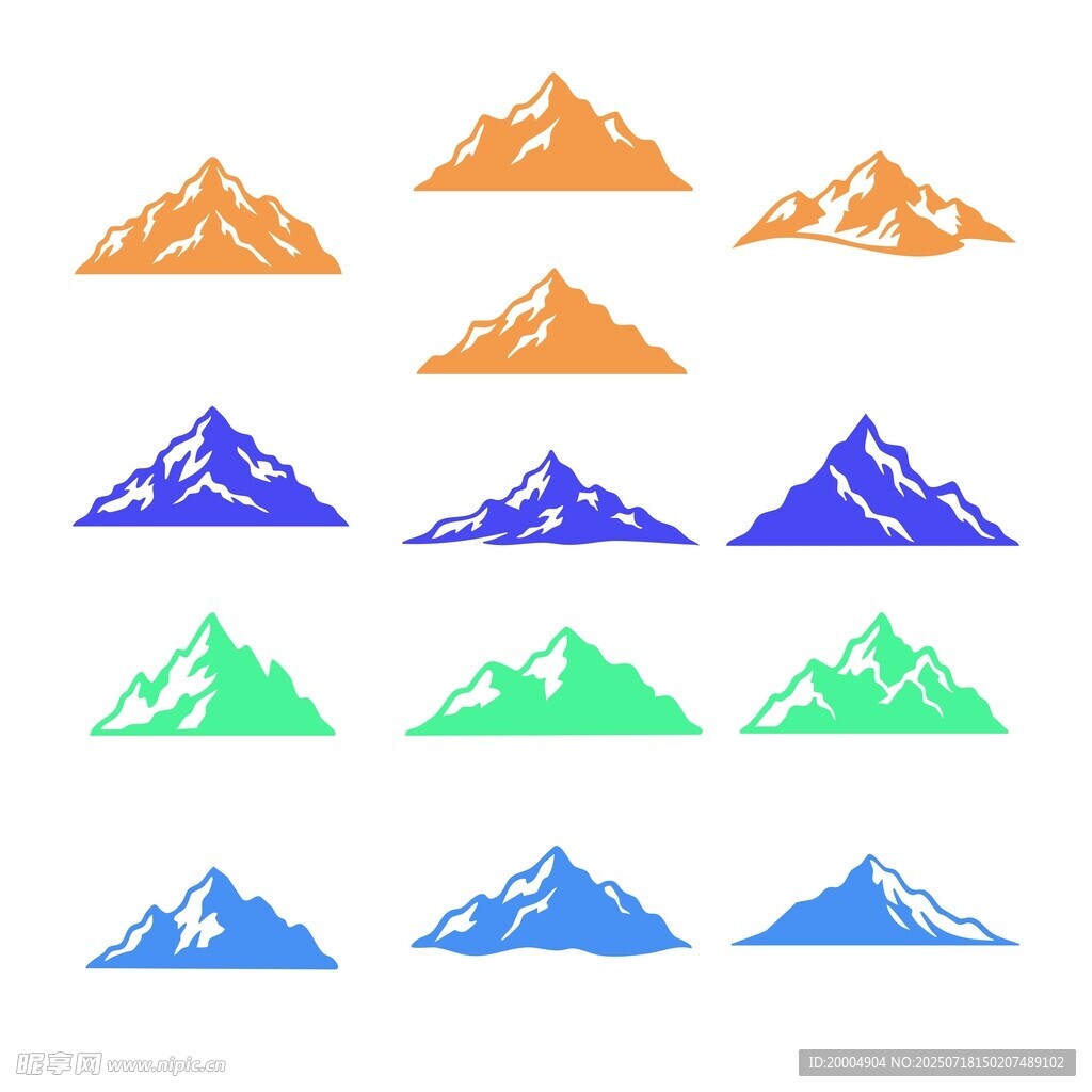山峰图标