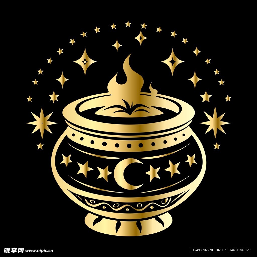 金色魔法坩埚与璀璨星芒