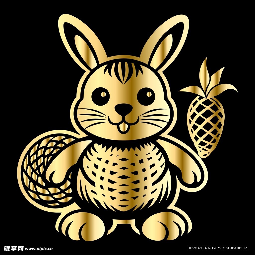 金兔贺岁