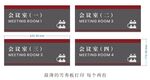 会议室门牌