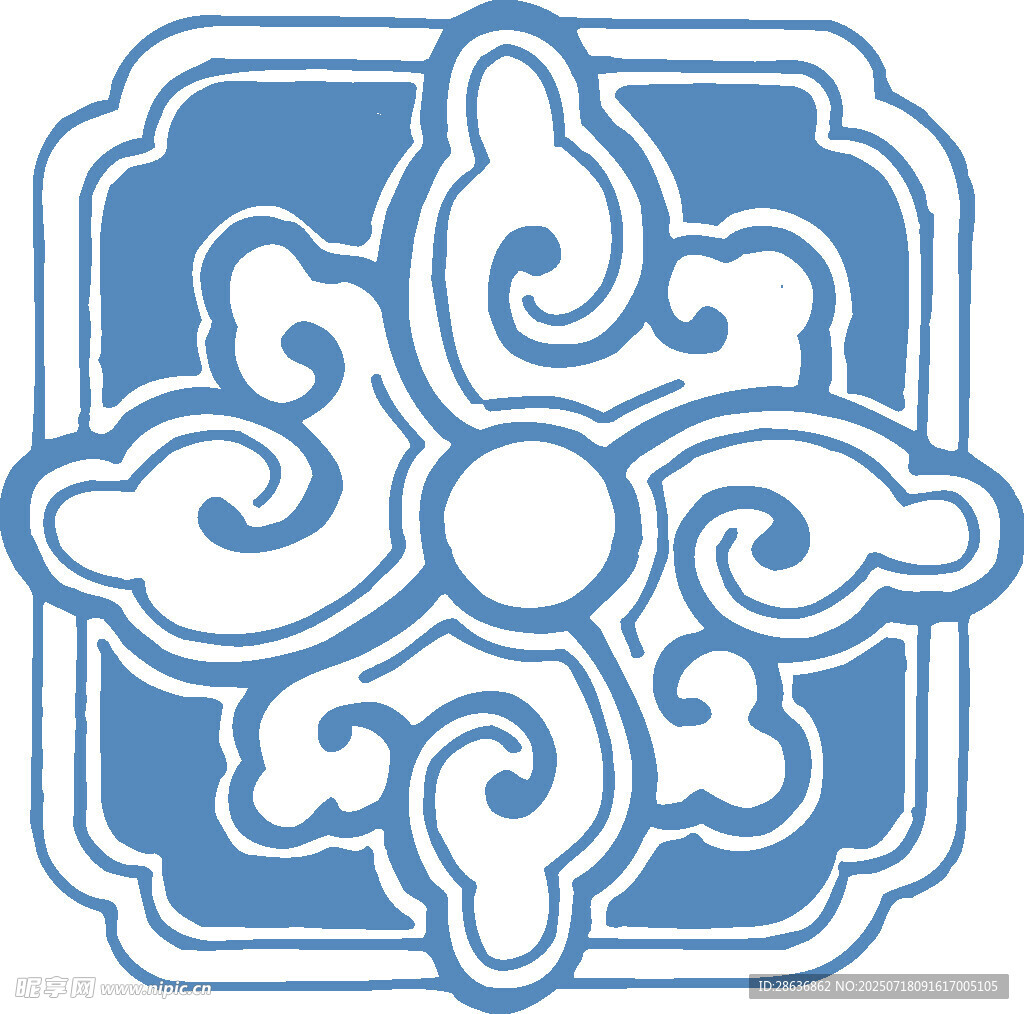 中式传统图案  