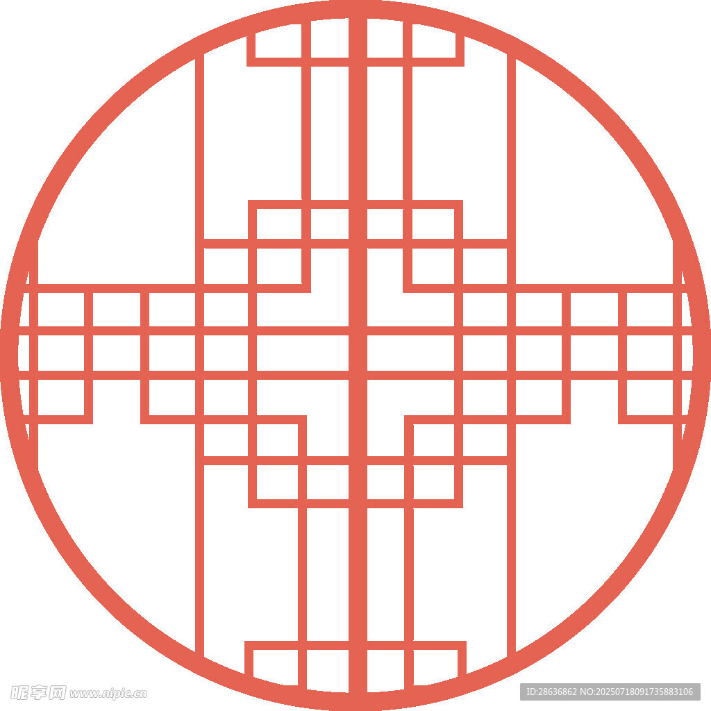 中式传统图案  