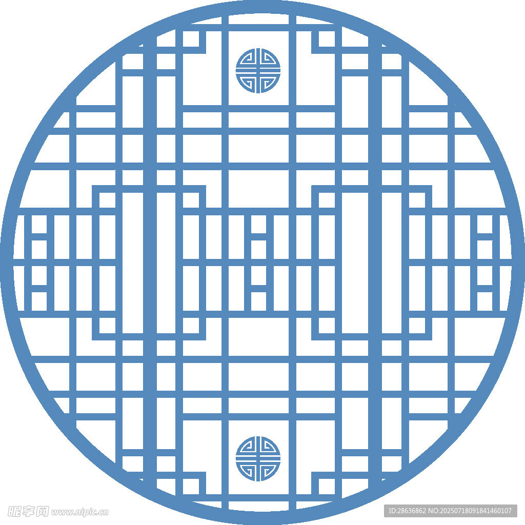 中式传统图案  