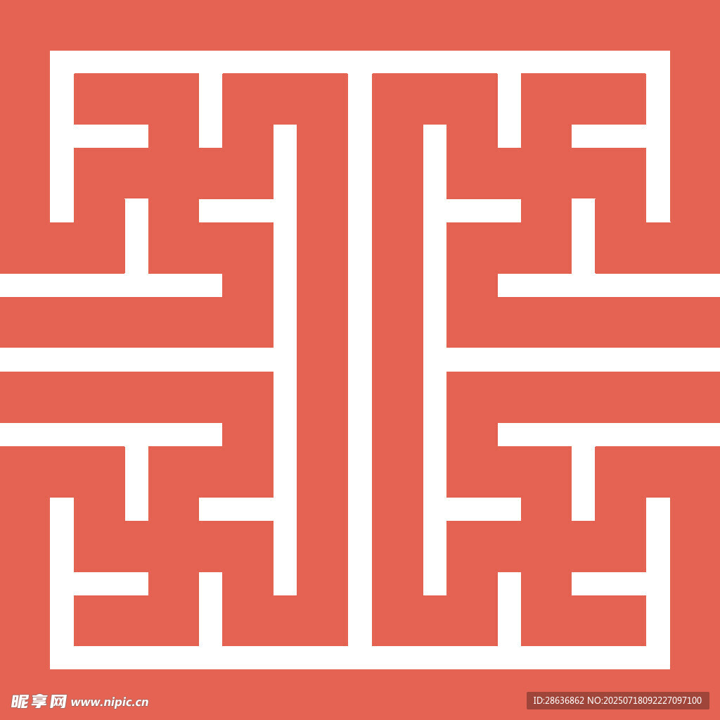 中式传统图案  