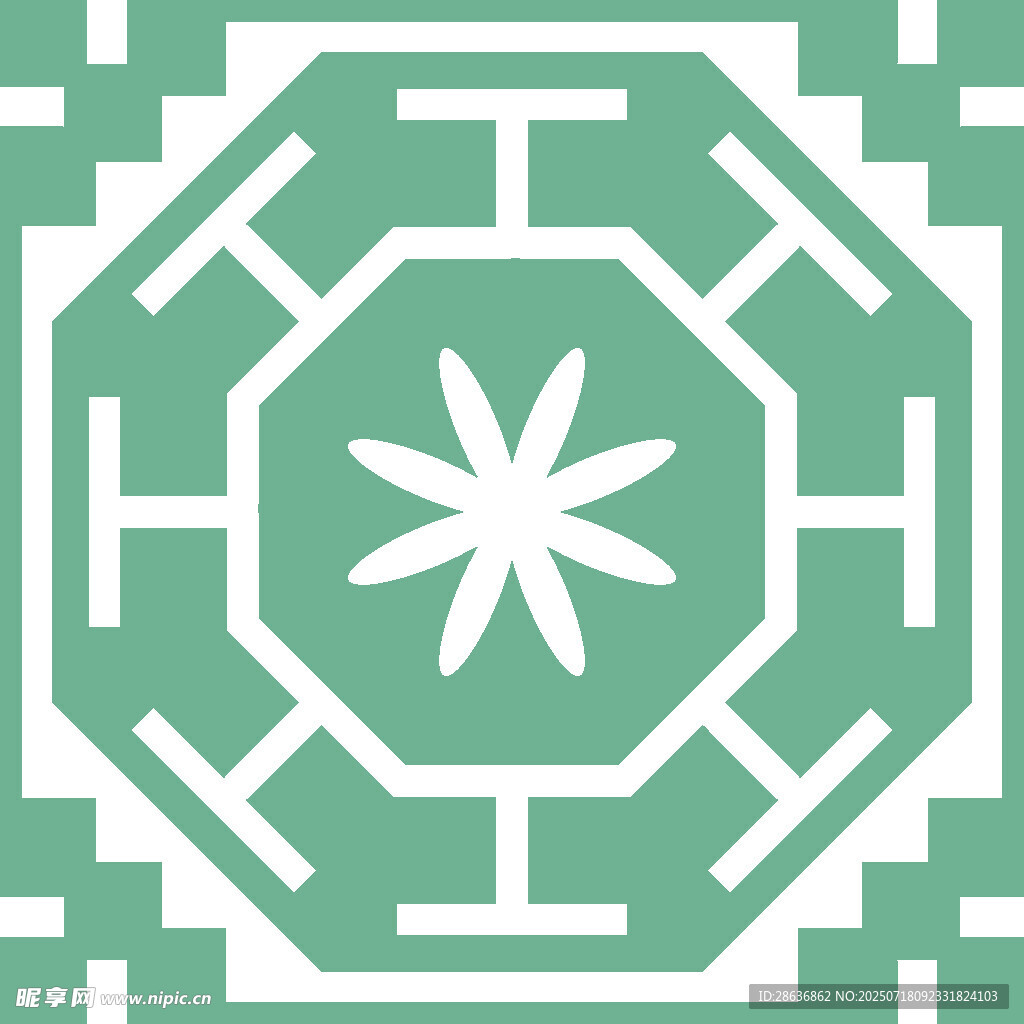 中式传统图案  