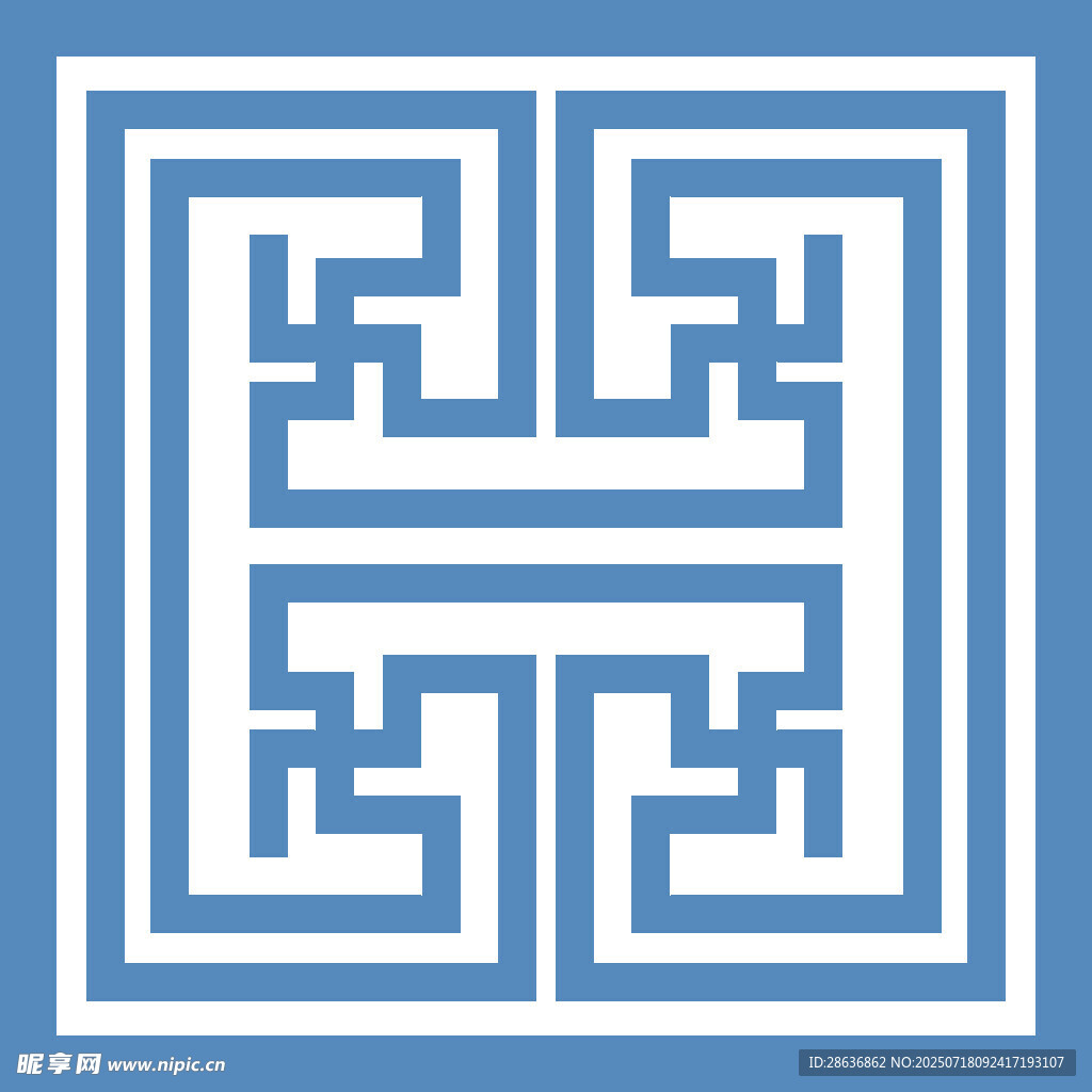 中式传统图案  