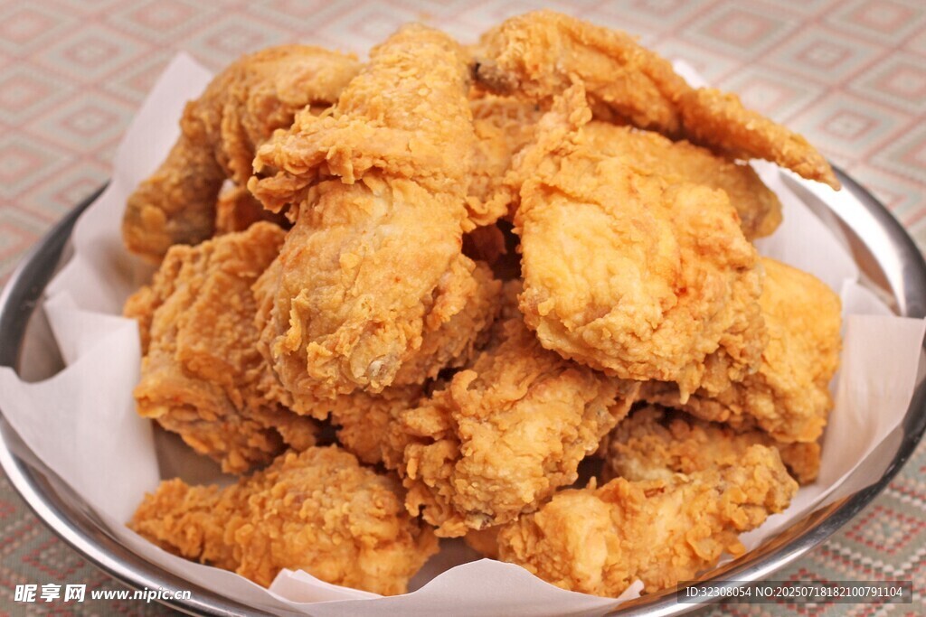 美味香脆炸鸡块