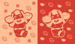 卡通马年
