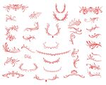 古典花边花纹