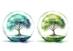 梦幻树插图