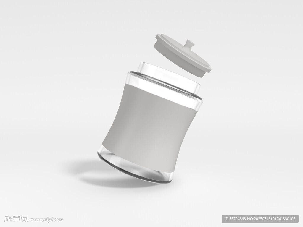 玻璃罐样机