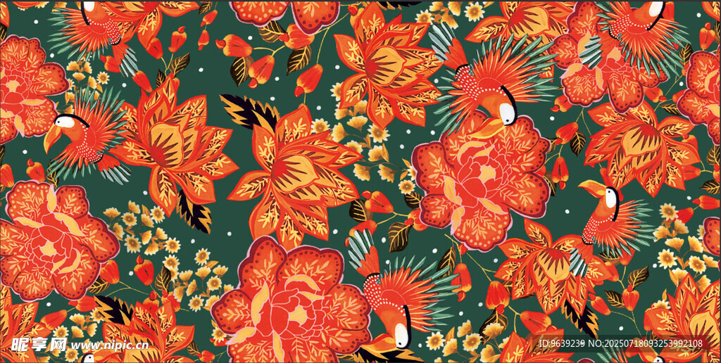 花鸟样衣扫描版