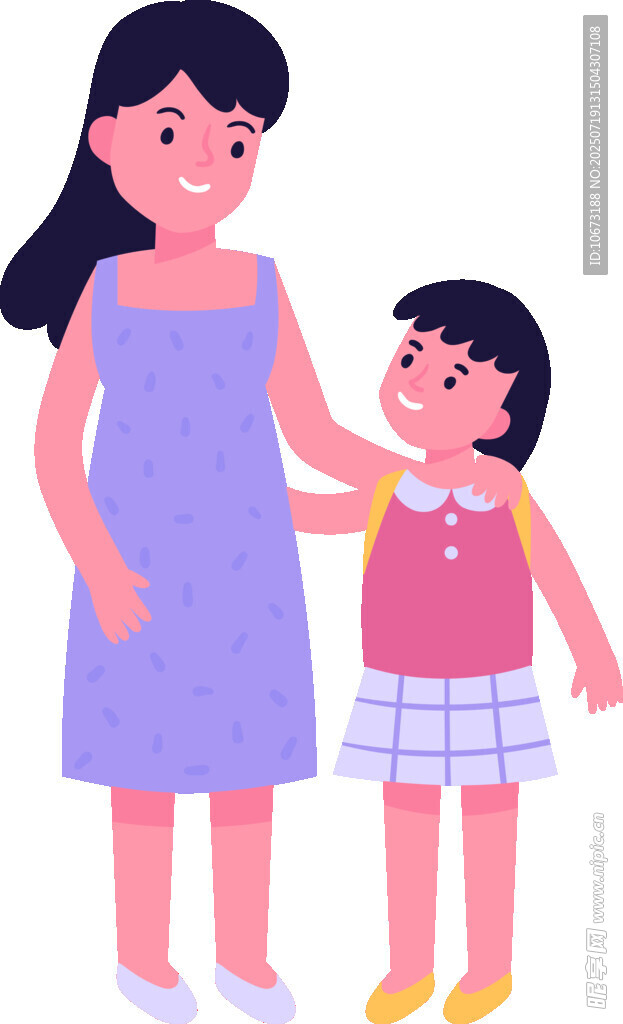 母女温馨相伴