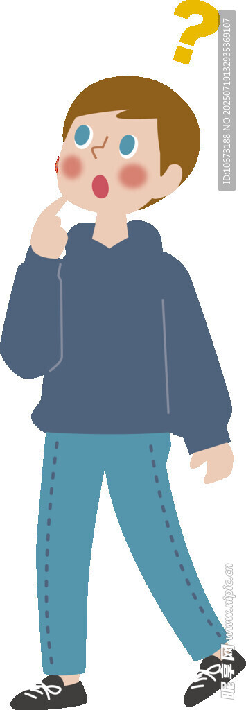 思考的男孩
