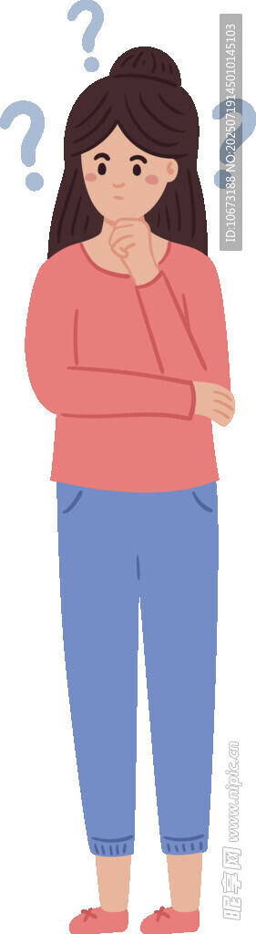 站立的男女形象