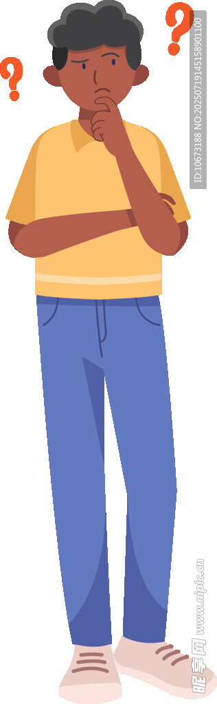 思考的男孩