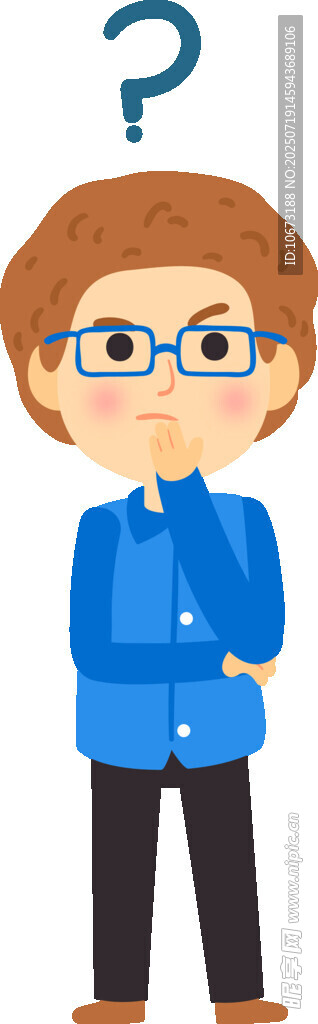 思考的女士