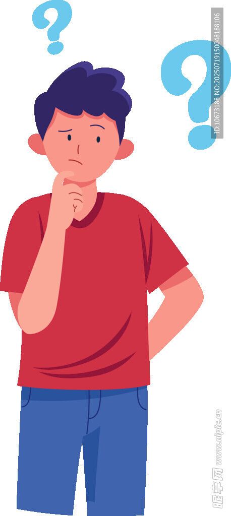 思考的男孩