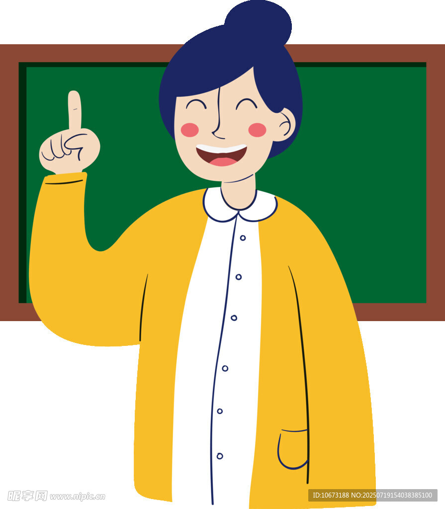 教师课堂授课示意