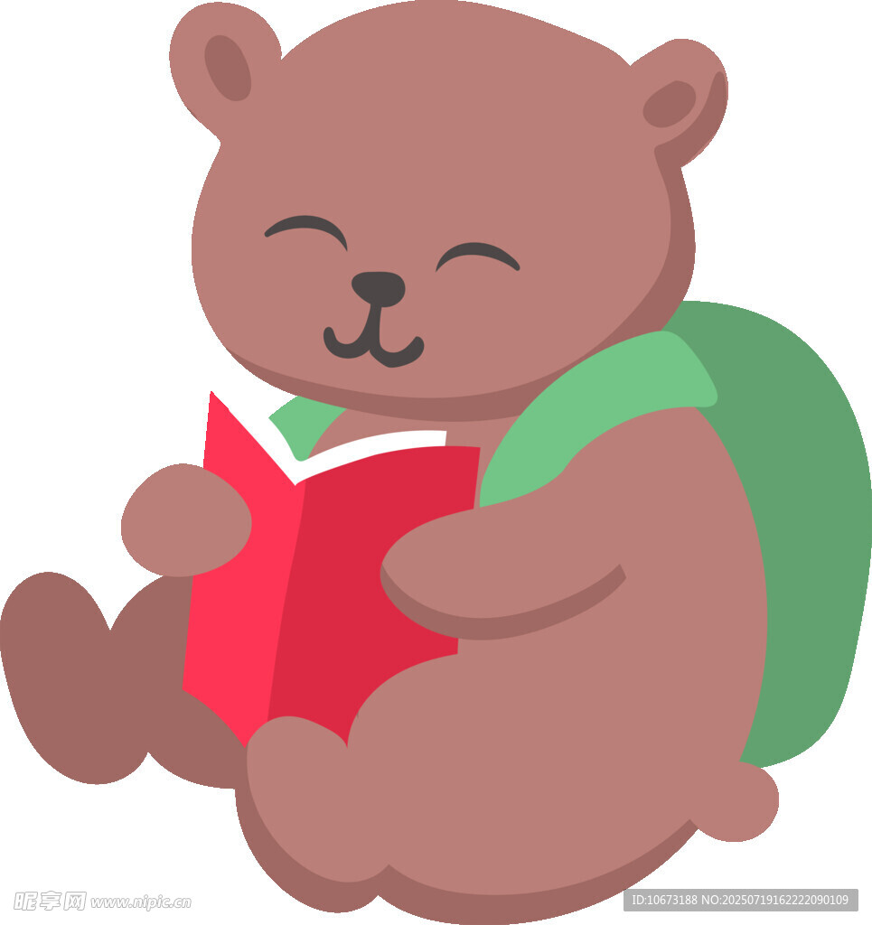 小熊读书